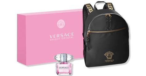 versace woman parfumo|women versace perfume with backpack.